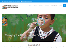 Tablet Screenshot of childrensvision.org